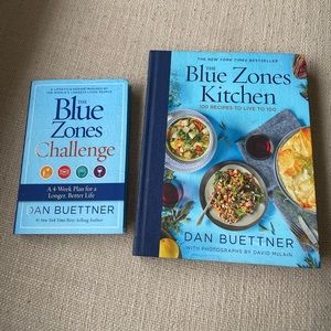 Blue Zones challenge plan and cookbook NWOT
